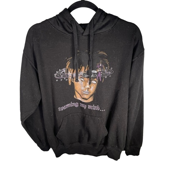JUICE WRLD ROAMING MY MIND HOODIE SIZE MEDIUM - Picture 1 of 9